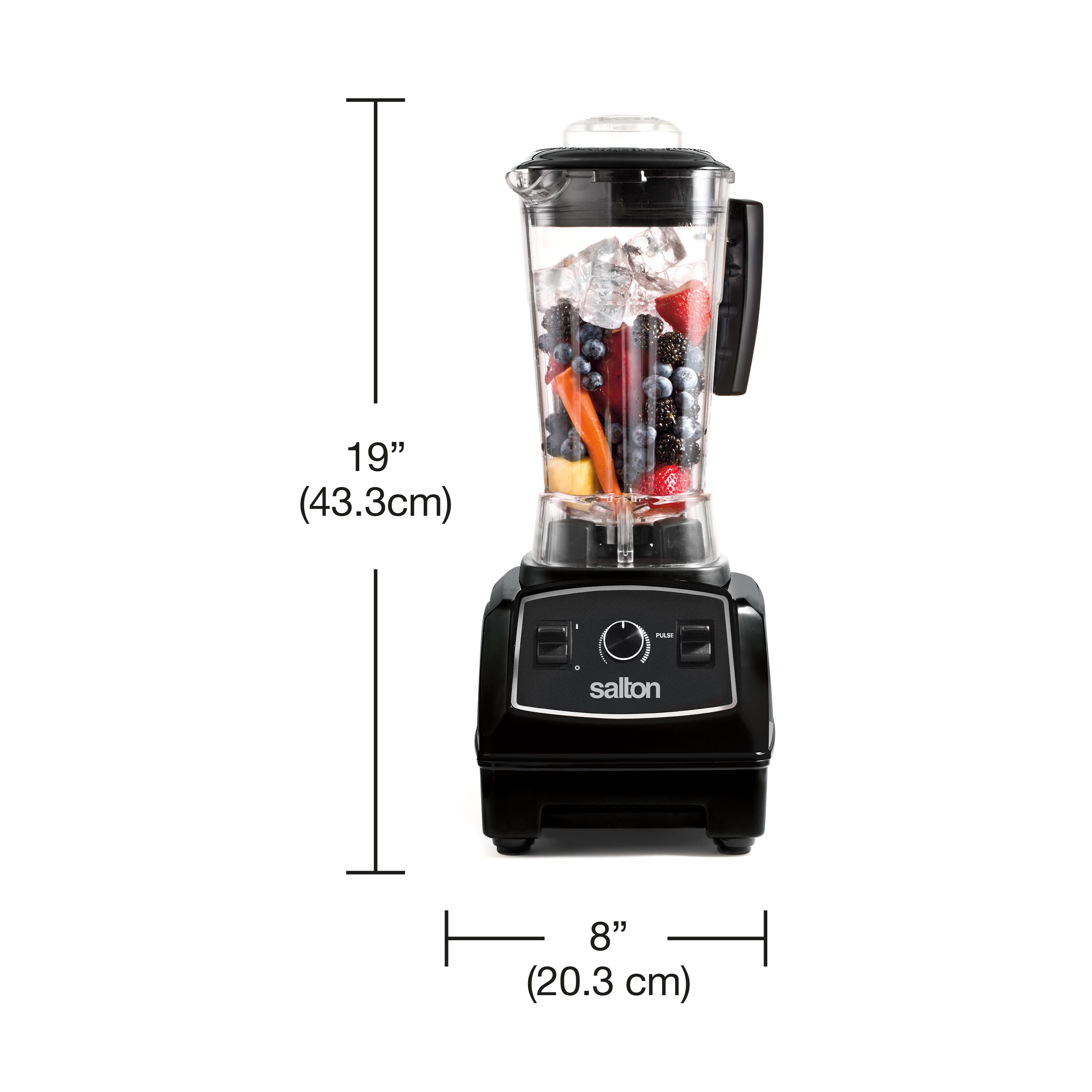 67.6-oz 50 -Speed Countertop blender ( Black ) - Image 8