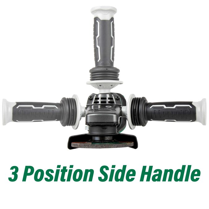 Metabo HPT MultiVolt 4.5-in 18-volt Paddle Switch Brushless Cordless Angle Grinder (Tool Only) - Image 8