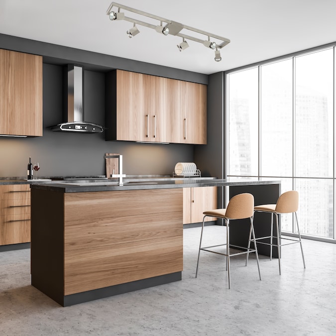 EGLO Zeraco 37-in 6-Light Matte Nickel dimmable Gu10 Pin Base Modern/Contemporary Track Bar - Image 2