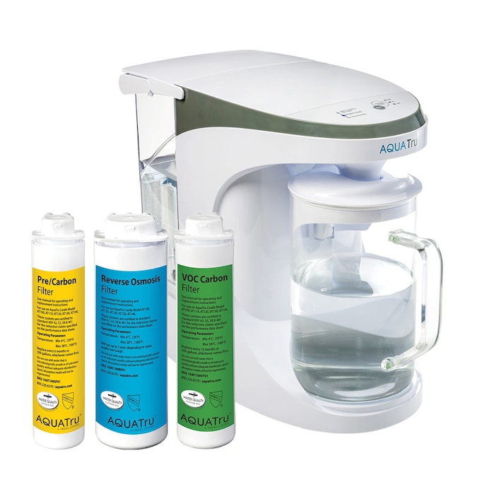 AquaTru Countertop 4-stage Sediment Reverse Osmosis Filtration System