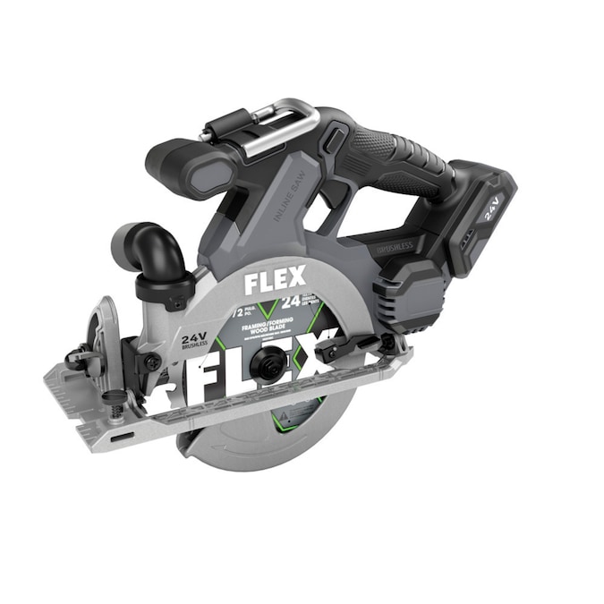 FLEX 24-volt 6-1/2-in Brushless Cordless Circular Saw (Bare Tool)
