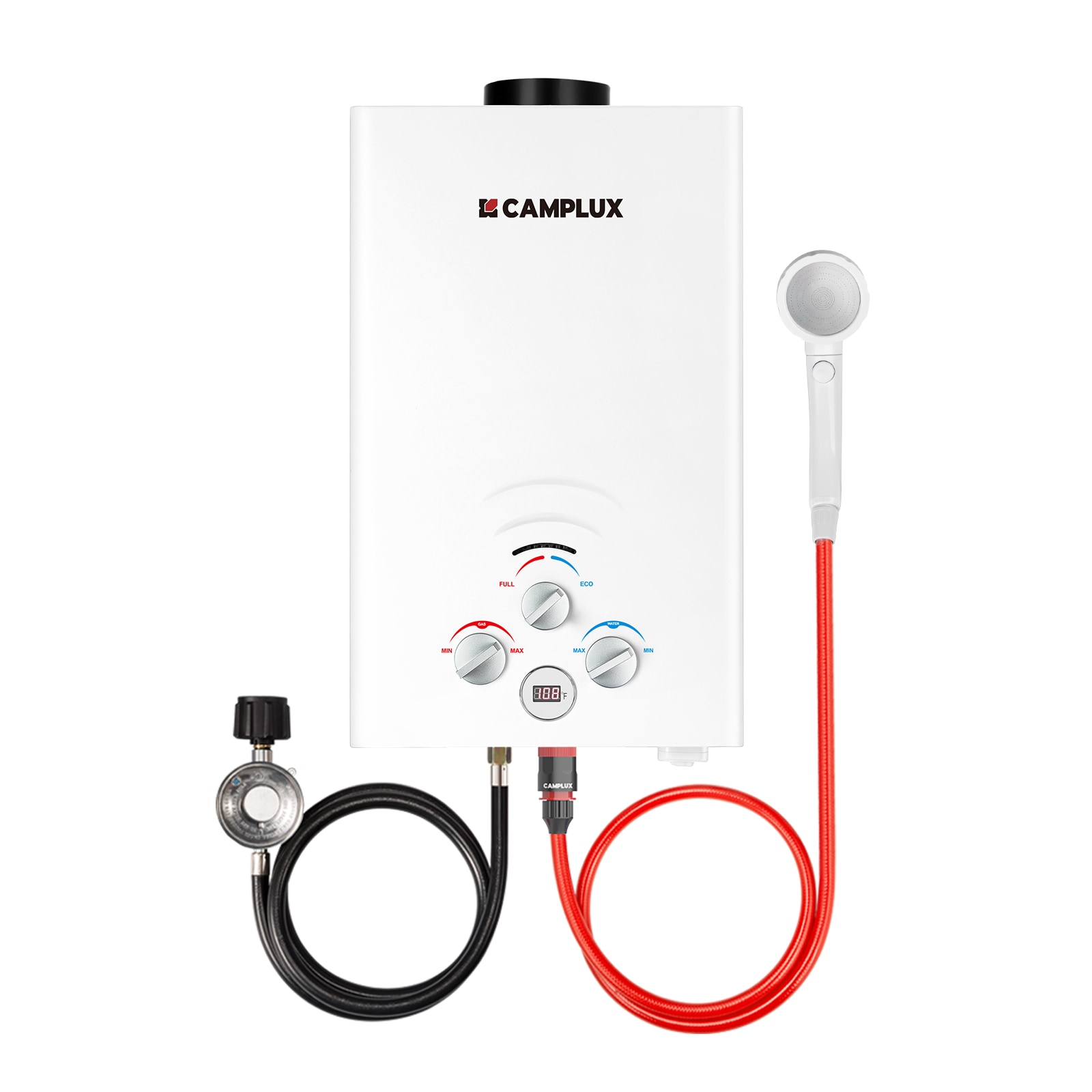 6L 2.11-GPM 55,000-BTU Outdoor Portable Liquid Propane Tankless Water Heater