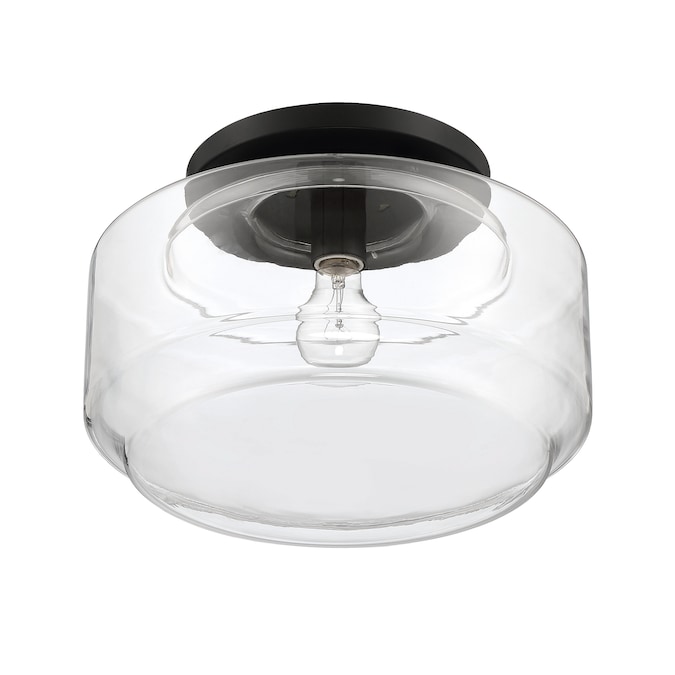 Craftmade Peri 1-Light 14-in Matte Black Flush Mount Light - Image 2