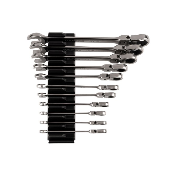 TEKTON 11-Piece Set Standard (SAE) Flexible Head Ratchet Wrench