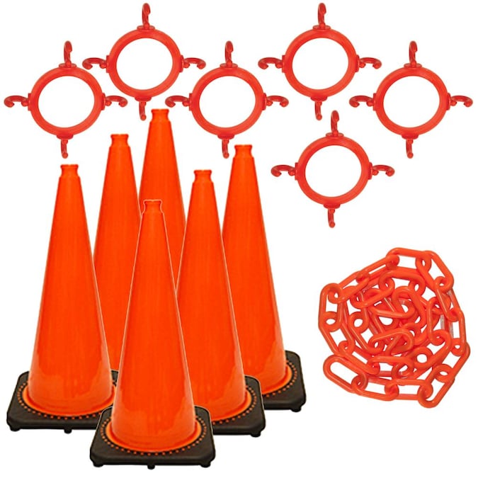 Mr. Chain 28-in Orange Traffic Safety Cone