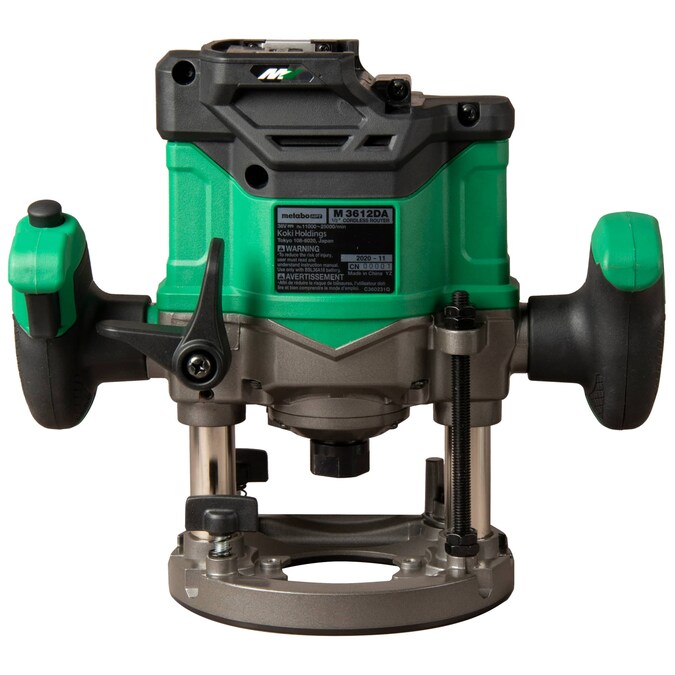 Metabo HPT 1/4-in and 1/2-in 2-HP Variable Brushless Plunge Cordless Router (Bare Tool) - Image 17