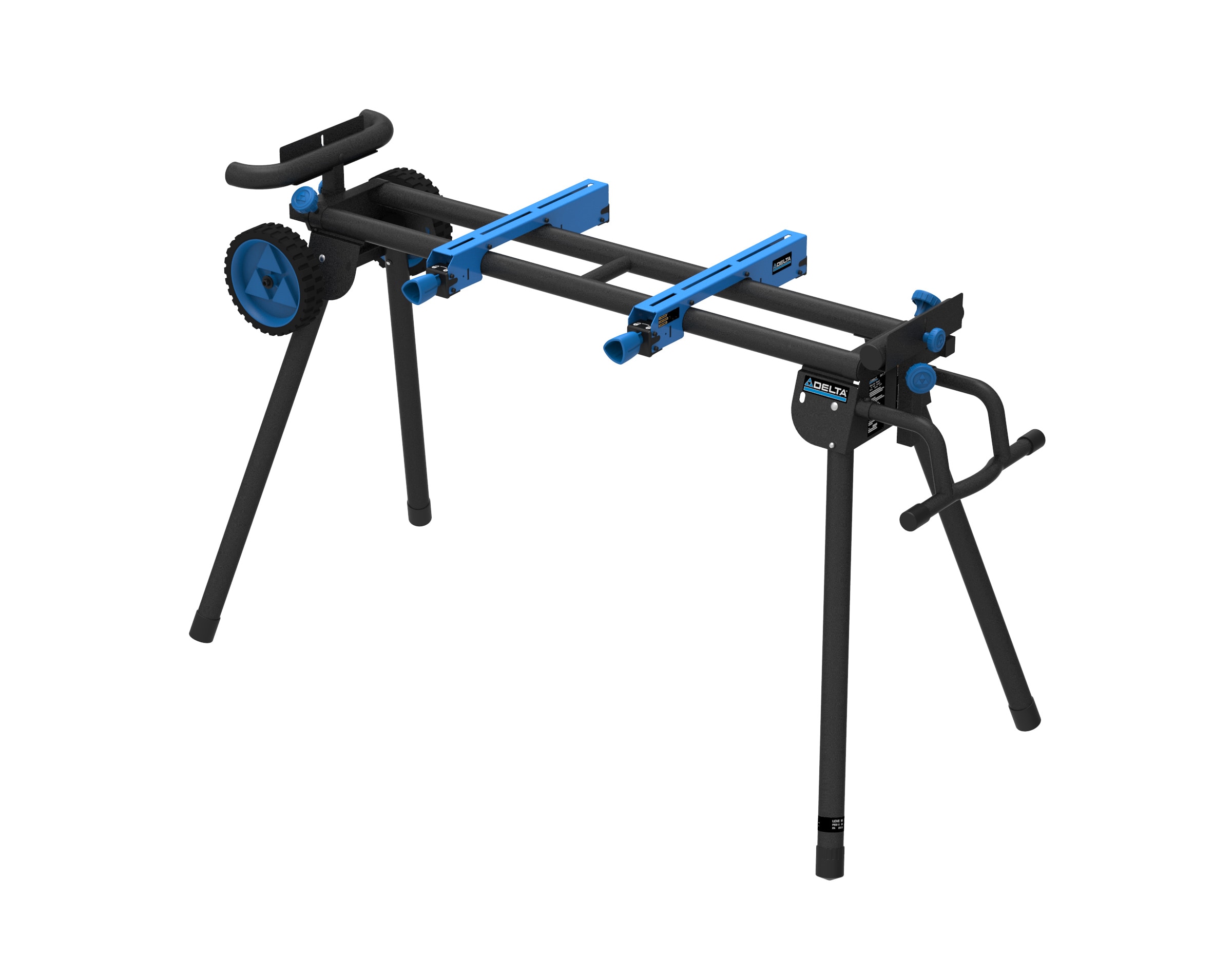 Steel Adjustable Rolling Miter Saw Stand - Image 2