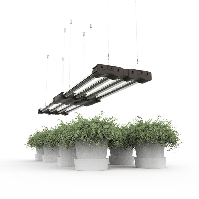 DYMOND 23.62-in 1-Light Gray 80-Watt Full Spectrum LED Strip Grow Light - Image 11