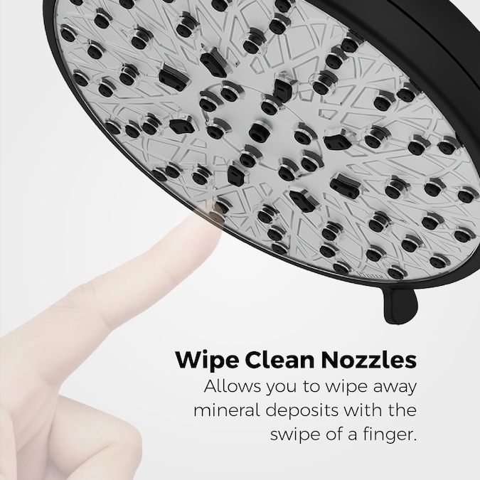 Pfister Zeelan Spot Defense Brushed Nickel 1-handle Multi-function Round Bathtub and Shower Faucet Valve Included - Image 14