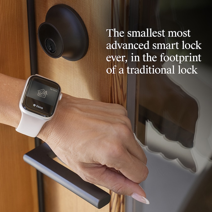 Level Lock+ Smart Lock Matte Black Smart Lock Electronic Deadbolt Bluetooth No Keypad - Image 3