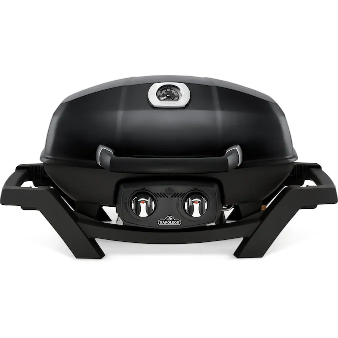 NAPOLEON TravelQ PRO 285-Sq in Black Portable Natural Gas Grill