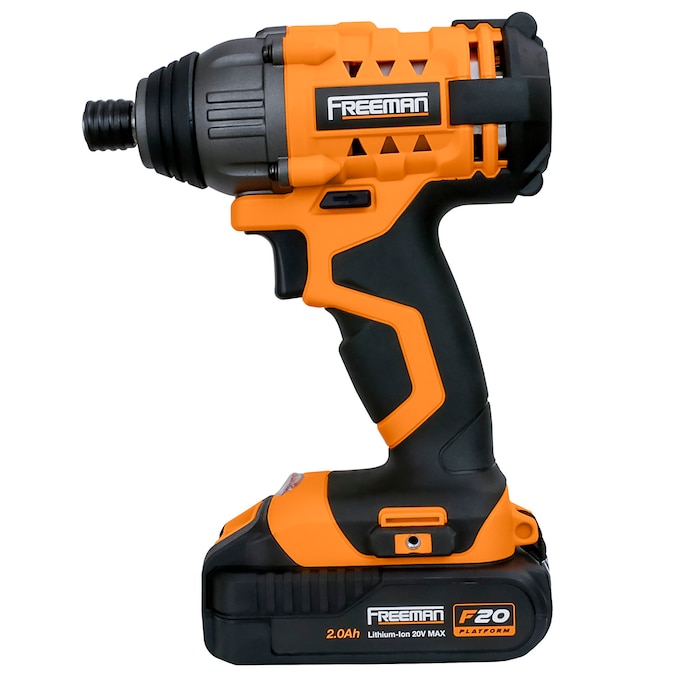 FREEMAN 2-Tool (Battery,Charger and Case Included) 1/2-in 20-volt Max Variable Speed Brushless Cordless Hammer Drill (2-Batteries Included) - Image 13