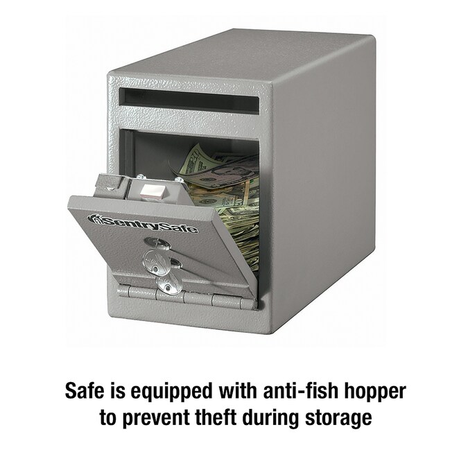 SentrySafe 0.36-cu ft Depository Floor Safe with Keyed Lock - Image 4