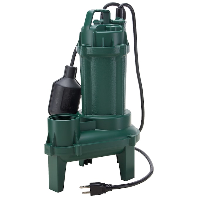 Zoeller 1/3-HP 115-Volt 88-GPM Cast Iron Sewage Sump Pump