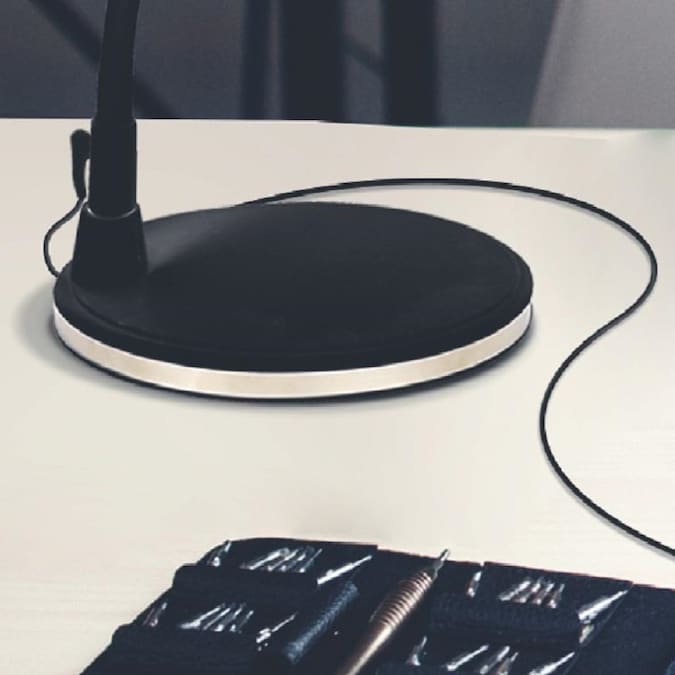 Brightech 51-in Classic Black Arc Floor Lamp - Image 5