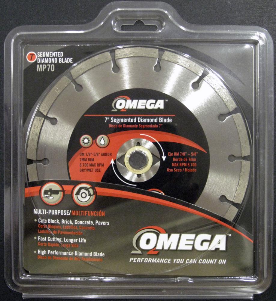 7" Segmented Blades 7-in Wet/Dry Segmented Rim Diamond Saw Blade - Image 4