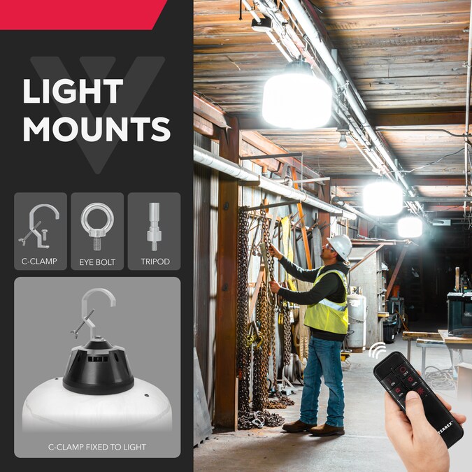 Volterrex 7800-Lumen LED Plug Stand Work Light - Image 5