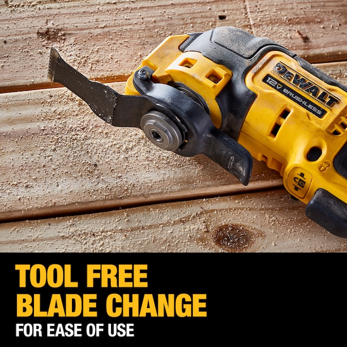 DEWALT XTREME 12-volt Max Cordless Brushless Variable 4-Piece Oscillating Multi-Tool Kit - Image 6