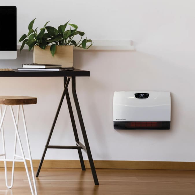 Heat Storm Up to 1500-Watt Infrared Cabinet Indoor Electric Space Heater with Thermostat and Remote Included - Image 9