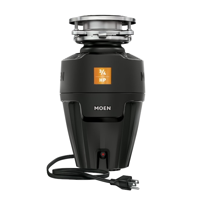 Moen Host Continuous Feed 3/4-HP Septic Safe Corded Garbage Disposal with Noise Insulation
