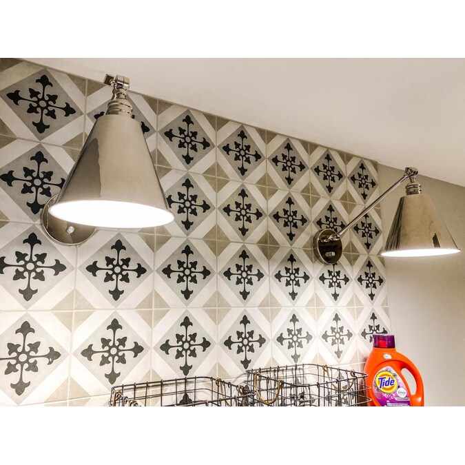 Maxim Lighting Library 8-in W 1-Light Polished Nickel Transitional Wall Sconce - Image 3