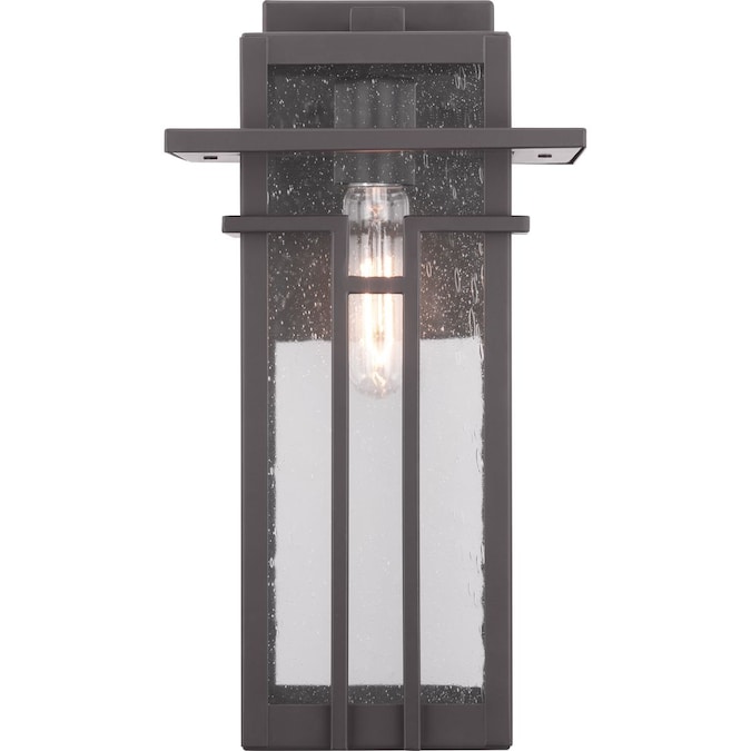 Progress Lighting Boxwood 1-Light 14.125-in H Antique Bronze Outdoor Wall Light - Image 10