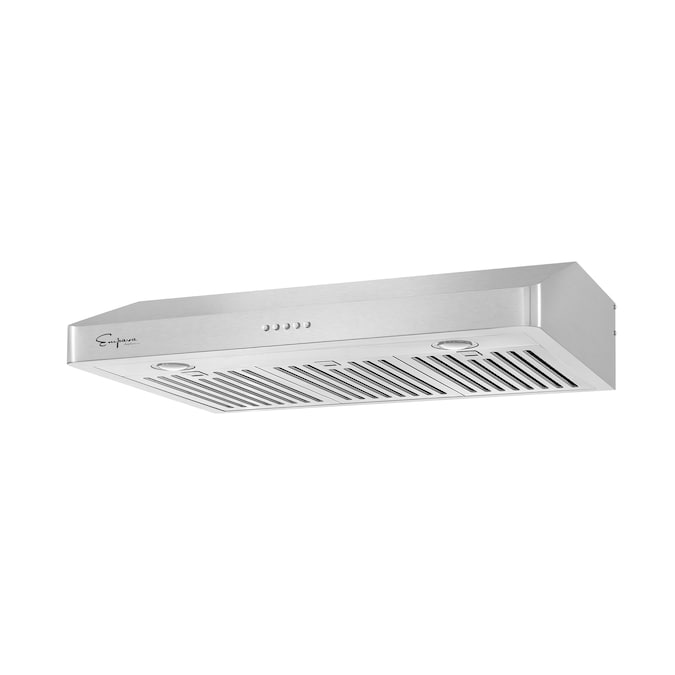 Empava ETL Certified 36-in 500-CFM Ducted Stainless Steel Under Cabinet Range Hoods Undercabinet Mount