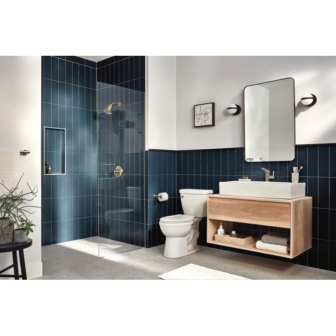 Delta Galeon Lumicoat Stainless 2-handle Multi-function Round Shower Faucet - Image 8