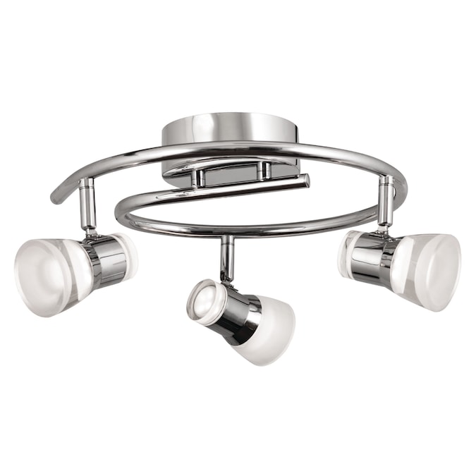 AFX Gage 15.88-in 3-Light Polished Chrome dimmable Integrated Modern/Contemporary Track Bar