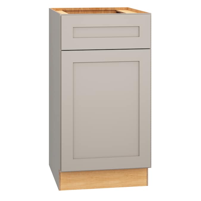 Diamond Express Jamestown 18-in Cloud Gray Bathroom Vanity Base Cabinet without Top