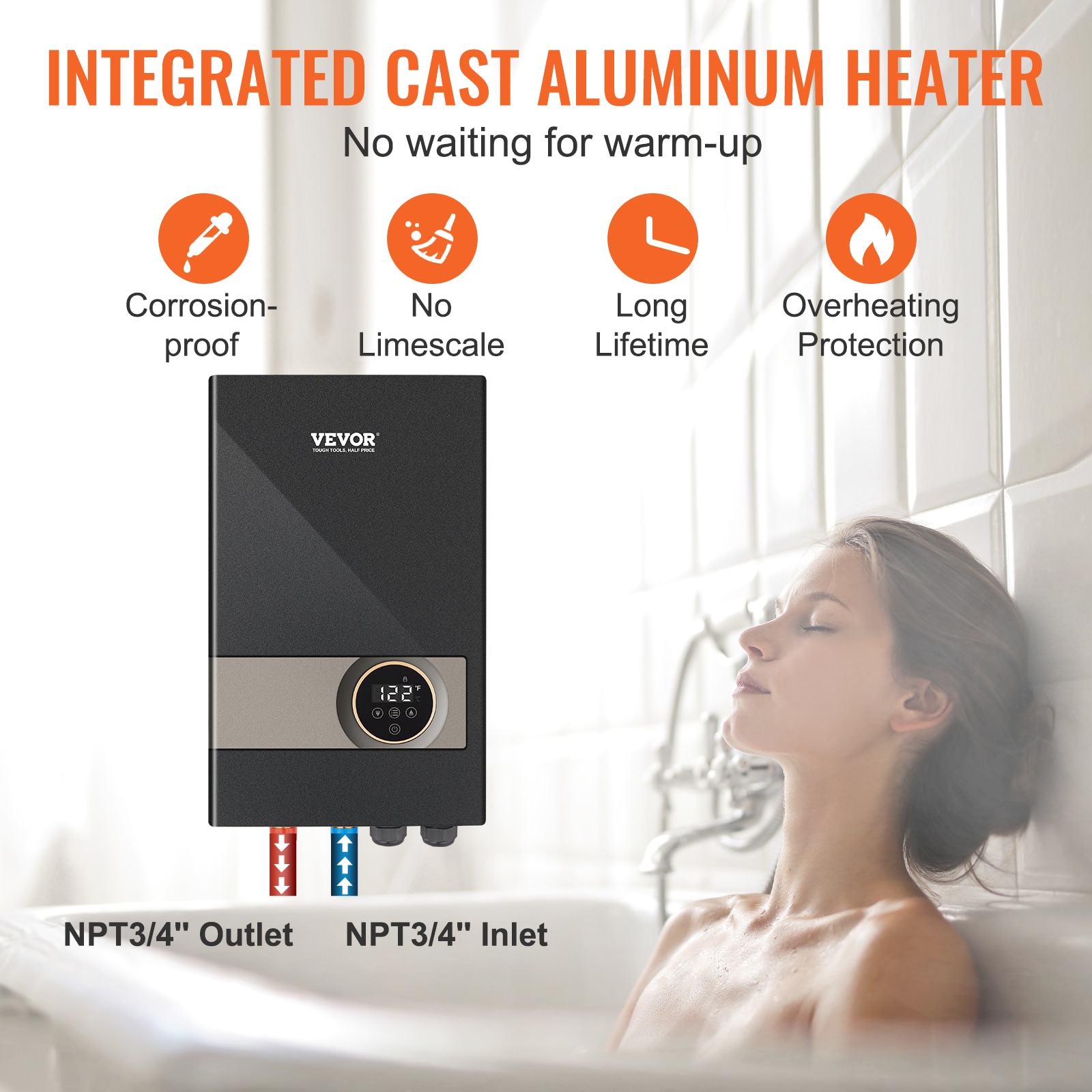 Elecrtic Hot Water Heater Tankless For - Image 5