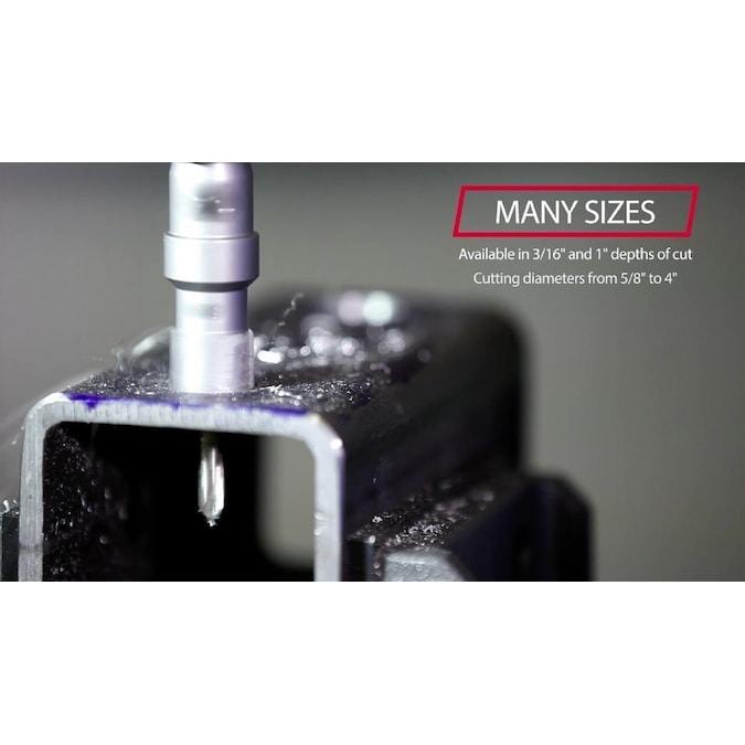 Drill America 3-5/8-in Carbide-tipped Arbored Hole Saw with Hard Case - Image 7