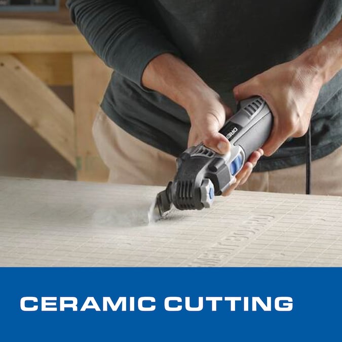 Dremel 20-volt Max Cordless 2-Amp Variable 8-Piece Oscillating Multi-Tool Kit with Soft Case (1-Battery Included) - Image 16