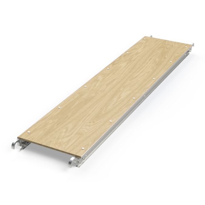 Build Frames Aluminum/Wood 0.29-ft H x 7-ft L 250-lb
