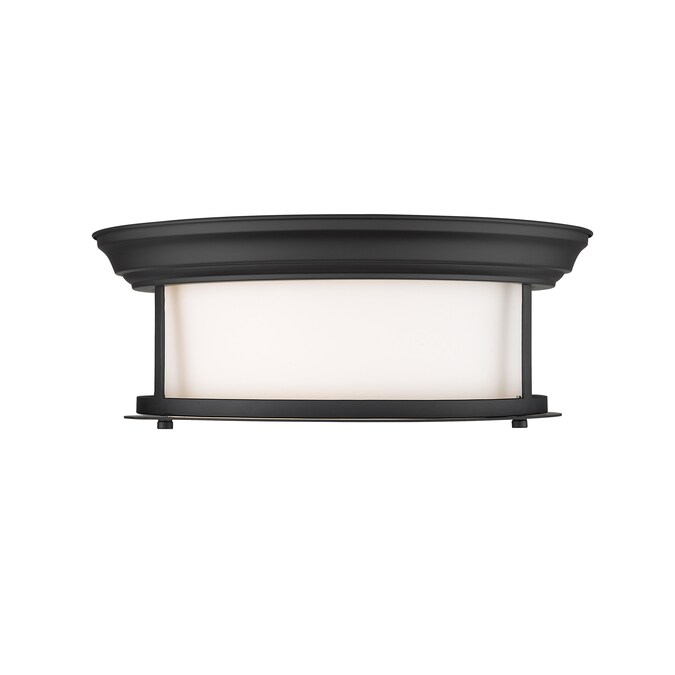 Z-Lite Sonna 1-Light Matte Black Flush Mount Light - Image 3