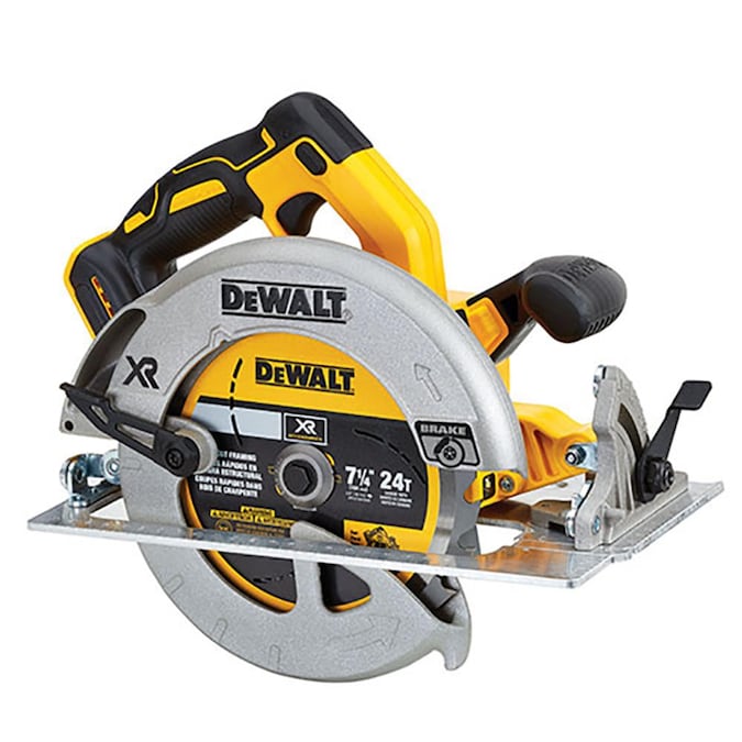 DEWALT XR 20-volt Max 7-1/4-in Brushless Cordless Circular Saw (Bare Tool)