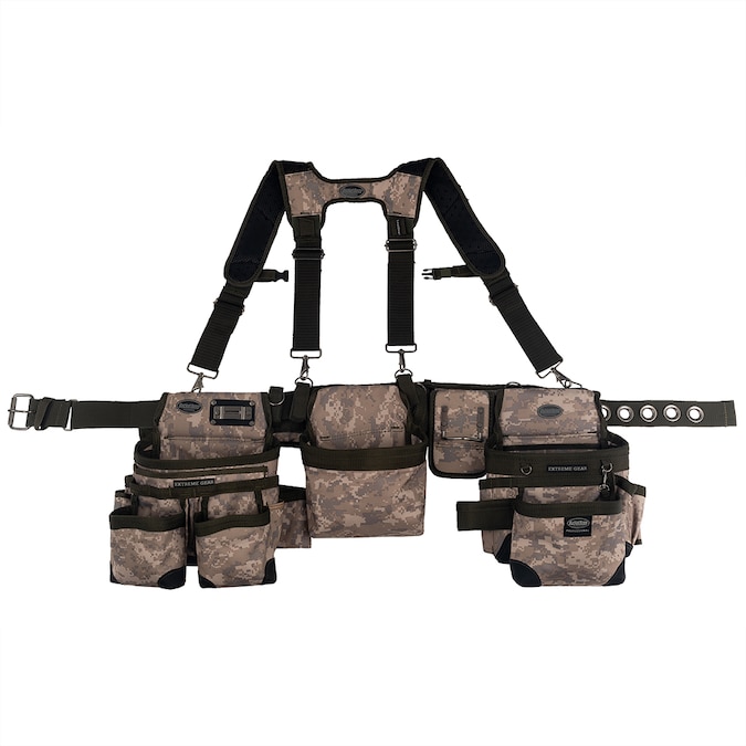 Bucket Boss 3-BAG Digital Camo Framer Polyester Suspension Tool Rig