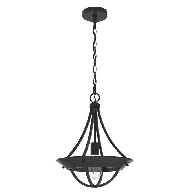 Hunter Perch Point Noble Bronze Transitional Bowl LED Medium Hanging Kitchen Island Light
