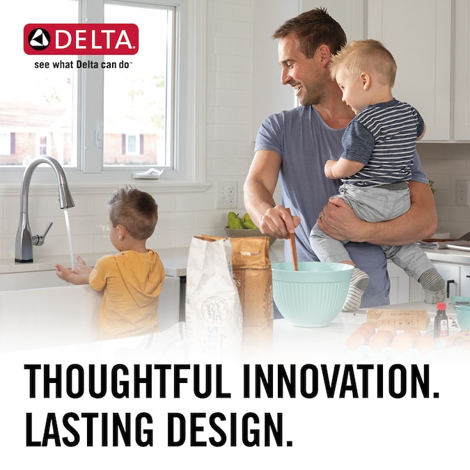 Delta ProClean Matte Black 4.5-in Round Handheld Shower Head 1.75-GPM (6.6-LPM) - Image 5