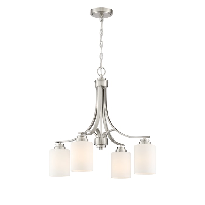 Craftmade Bolden 4-Light Brushed Nickel Transitional Dry rated Chandelier