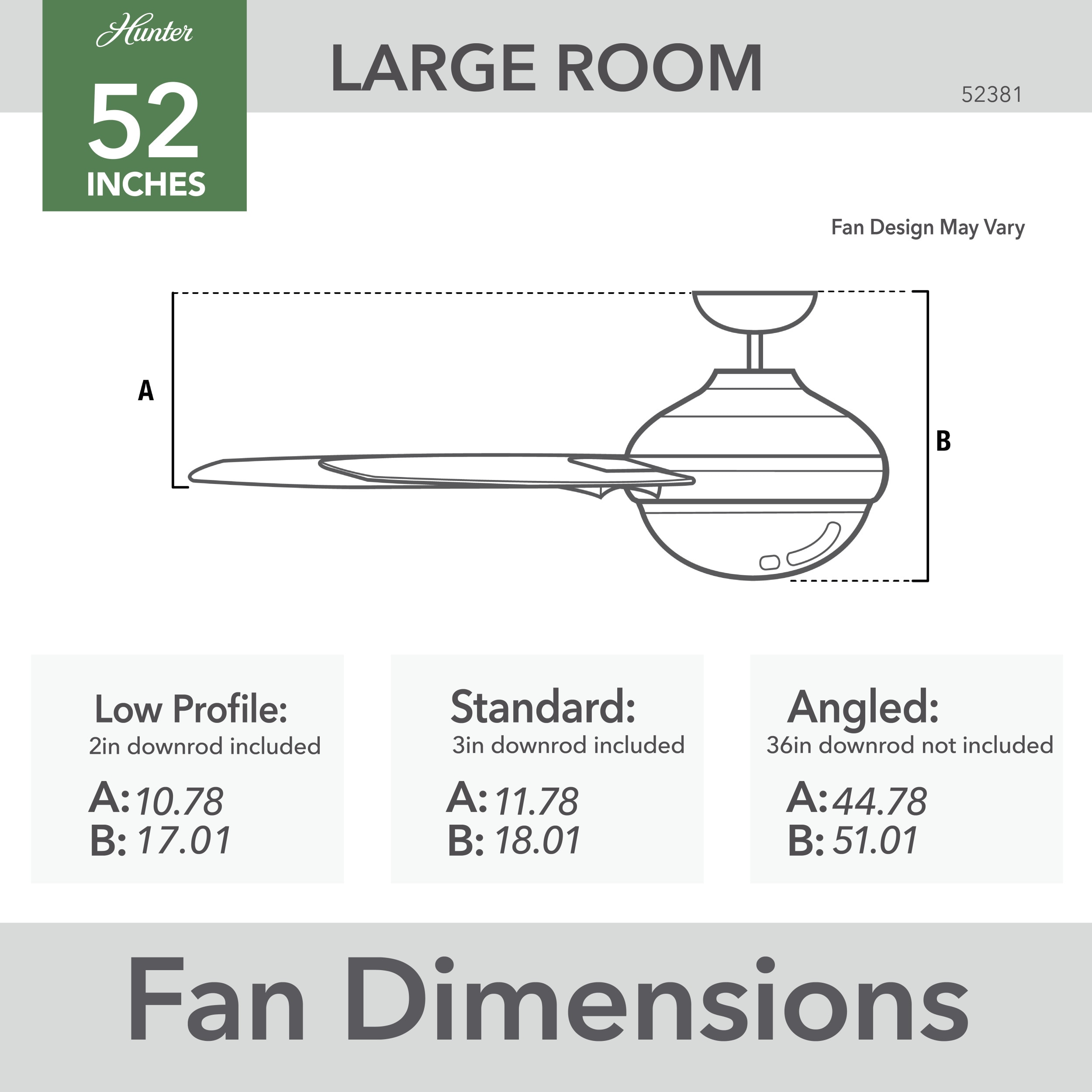 Shady Grove 52-in Matte Black with Golden Maple Blades Ceiling Fan With Light ( 5 -Blade ) - Image 9