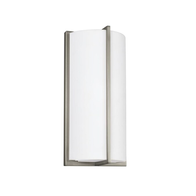 Generation Lighting ADA Wall Sconces 6-in W 1-Light Brushed Nickel Transitional Wall Sconce