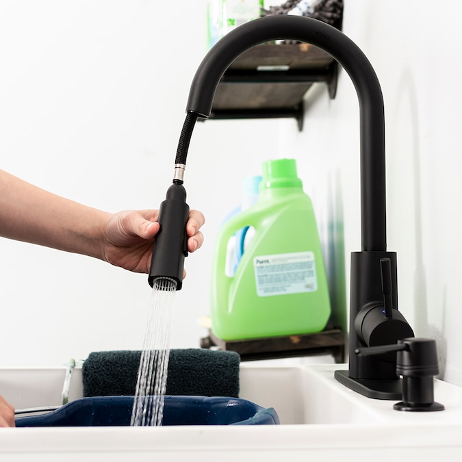 Cambridge Resources 23.5-in x 22.875-in 1-Basin White Freestanding Utility Tub with Drain and Faucet - Image 11