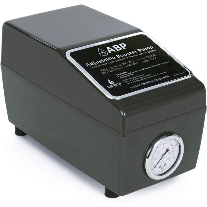 Express Water 110-Volt 0.48-GPM Plastic Water Diaphragm Pump