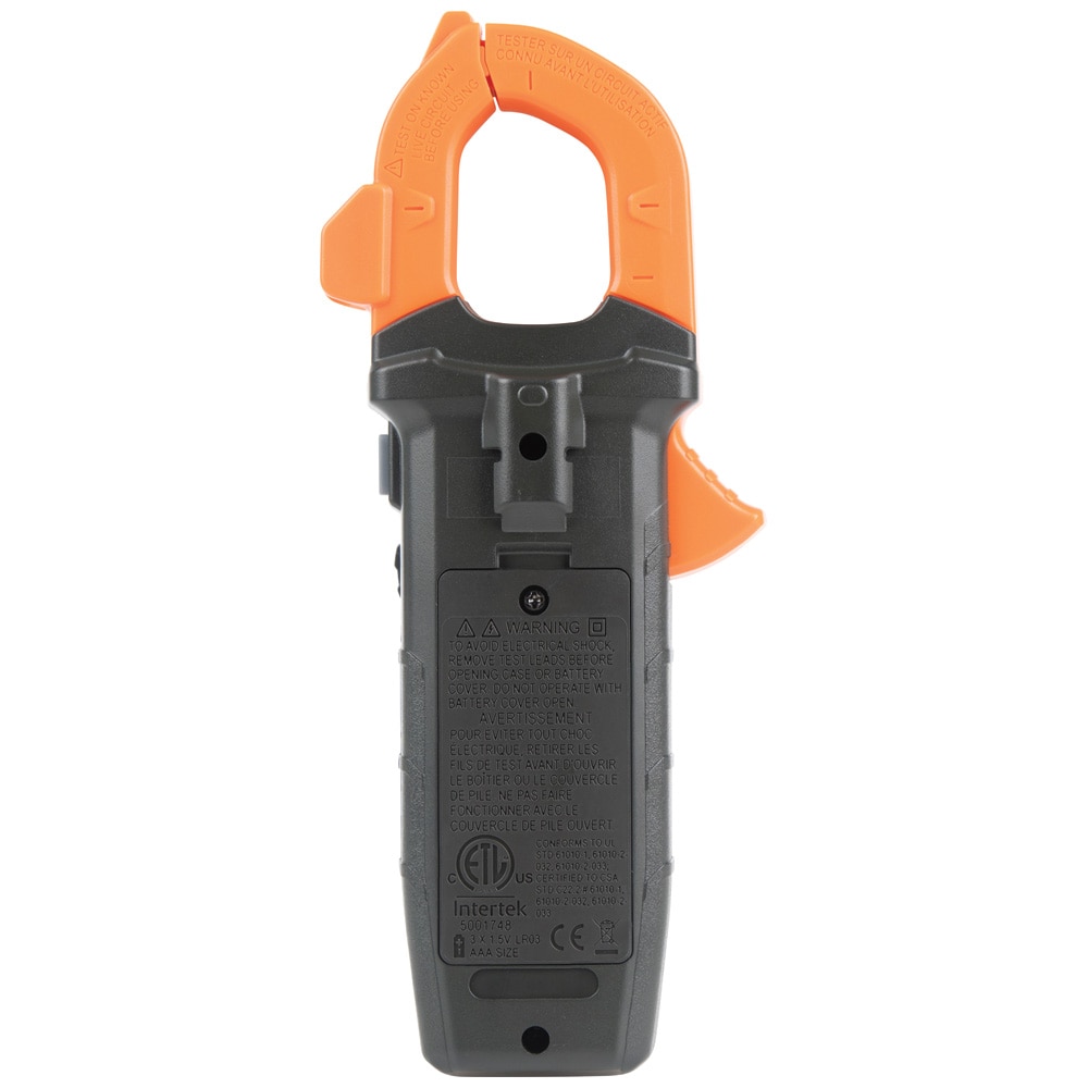 AC/DC Digital Clamp Meter, Auto-Ranging 400 Amp - Image 9