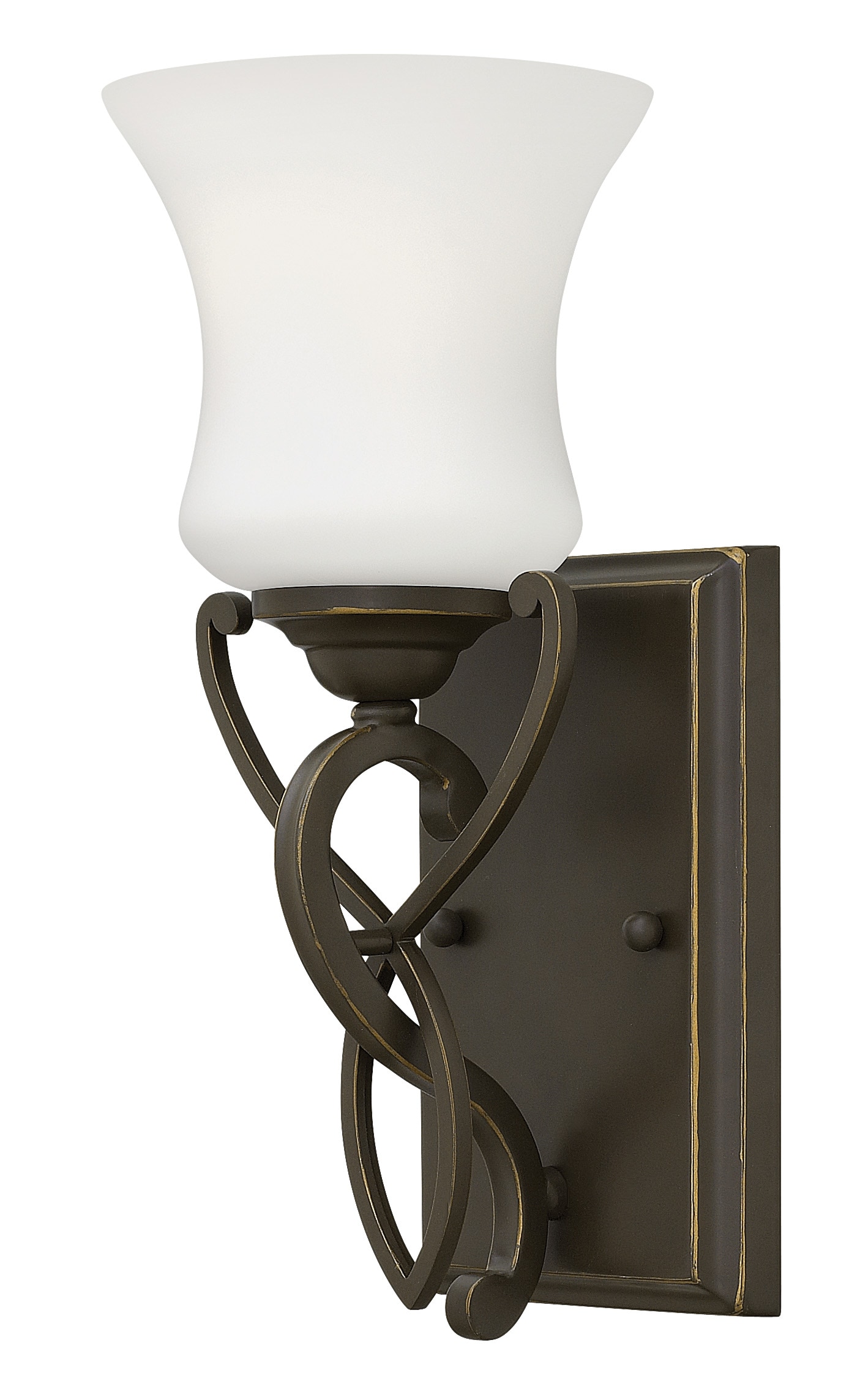 Brooke 4.5-in 1 -Light Antique Bronze Transitional Vanity light