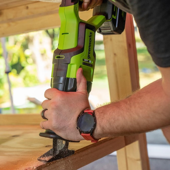 Greenworks 24-volt Variable Brushless Cordless Reciprocating Saw (Charger and Battery Not Included) - Image 7
