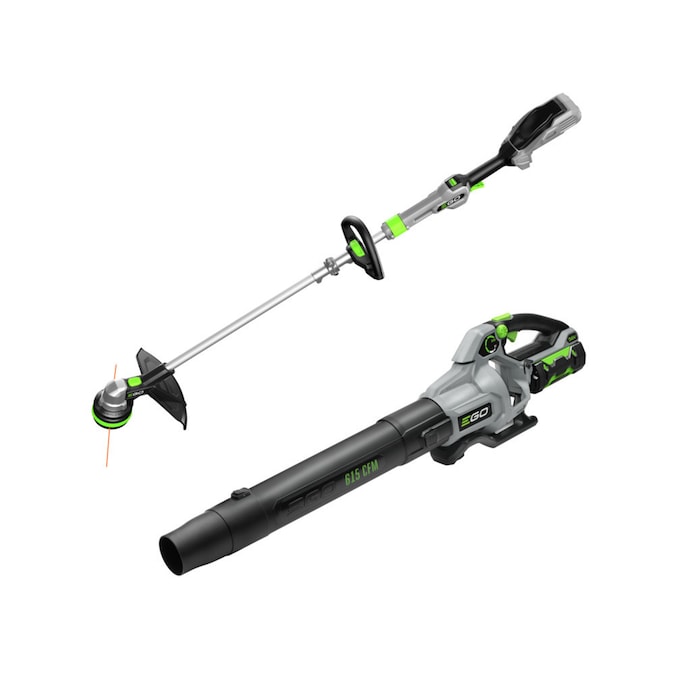EGO POWER+ 56-volt Cordless Battery String Trimmer and Leaf Blower Combo Kit 2.5 Ah (Battery & Charger Included)