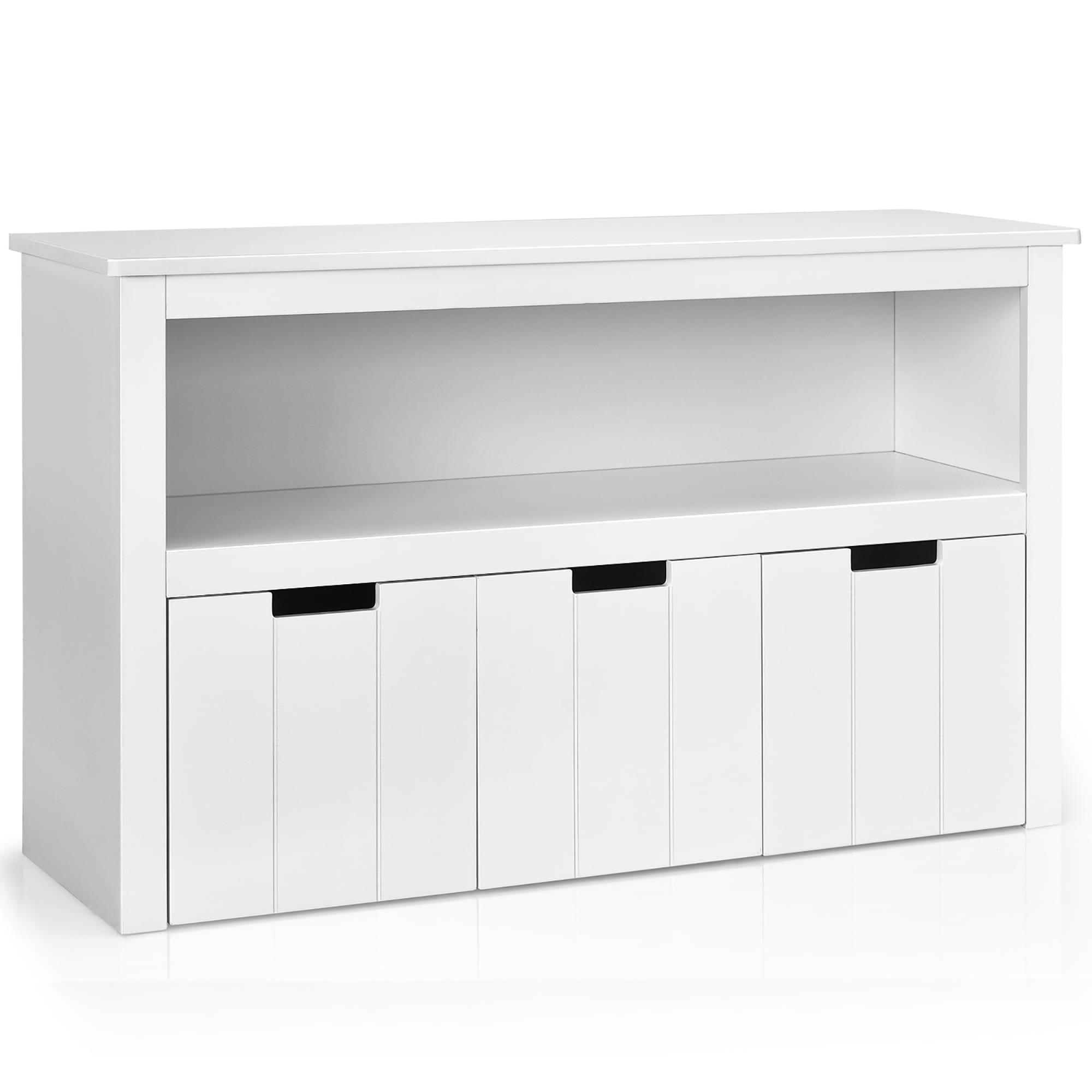 13-Inches W x 24.5-Inches H MDF White Freestanding Utility Storage Cabinet