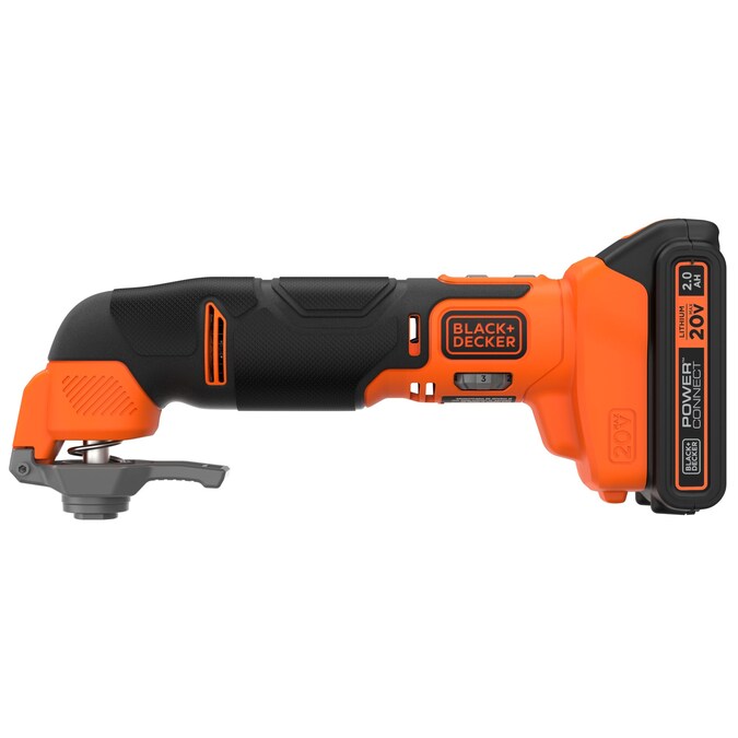 BLACK+DECKER 20-volt Cordless Variable 17-Piece Oscillating Multi-Tool Kit (1-Battery Included) - Image 2